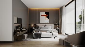 Bellapais'in En Prestijli Konumunda Full Deniz ve Dağ Manzaralı Türk Malı Lüks 4+1 Villa