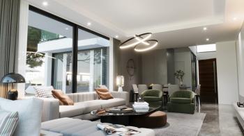 Bellapais'in En Prestijli Konumunda Full Deniz ve Dağ Manzaralı Türk Malı Lüks 4+1 Villa