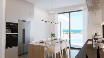 Bellapais'in En Prestijli Konumunda Full Deniz ve Dağ Manzaralı Türk Malı Lüks 4+1 Villa