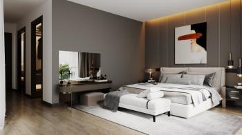Bellapais'in En Prestijli Konumunda Full Deniz ve Dağ Manzaralı Türk Malı Lüks 4+1 Villa