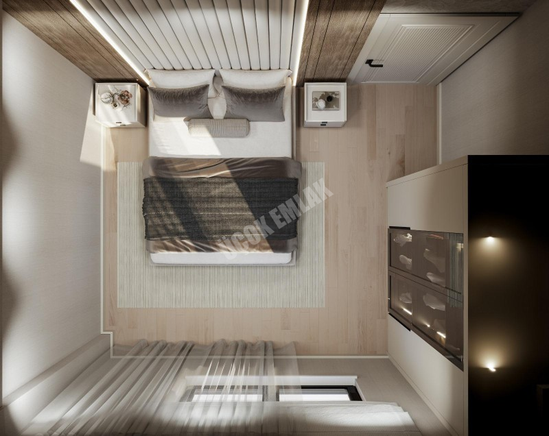 AFYON ÜÇOK EMLAKTAN ERKMEN CUMHURİYET MAH 1+1 50M² FULL EŞYALI  SIFIR SATILIK DAİRE