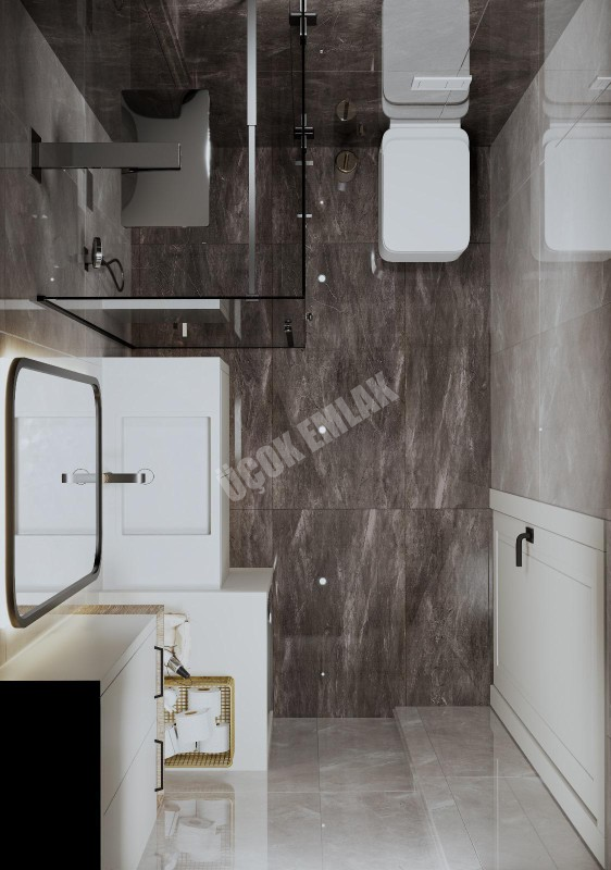 AFYON ÜÇOK EMLAKTAN ERKMEN CUMHURİYET MAH 1+1 50M² FULL EŞYALI  SIFIR SATILIK DAİRE