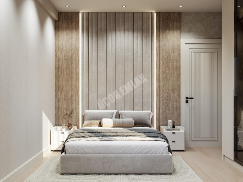 AFYON ÜÇOK EMLAKTAN ERKMEN CUMHURİYET MAH 1+1 50M² FULL EŞYALI  SIFIR SATILIK DAİRE