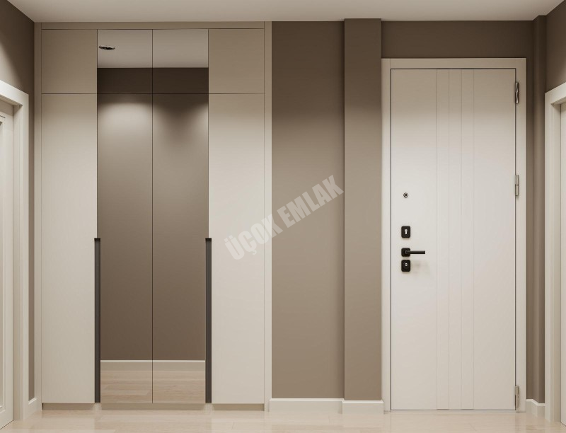 AFYON ÜÇOK EMLAKTAN ERKMEN CUMHURİYET MAH 1+1 50M² FULL EŞYALI  SIFIR SATILIK DAİRE