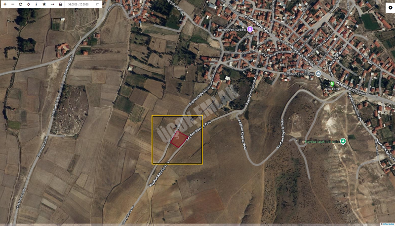 * AFYON ÜÇOK EMLAKTAN İHSANİYE KAYIHAN TÜRBE 2.045M² SATILIK TARLA *