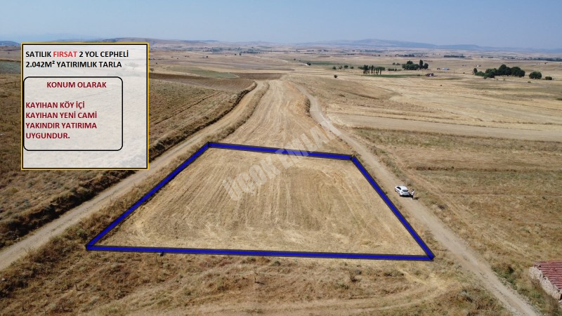 * AFYON ÜÇOK EMLAKTAN İHSANİYE KAYIHAN TÜRBE 2.045M² SATILIK TARLA *