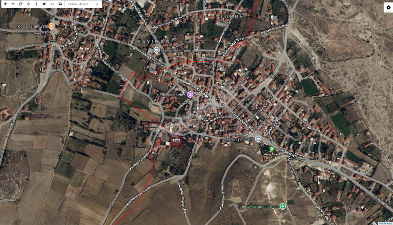 * AFYON ÜÇOK EMLAKTAN İHSANİYE KAYIHAN TÜRBE  MEVKİNDE 1.530M² YATIRIMA UYGUN SATILIK TARLA *