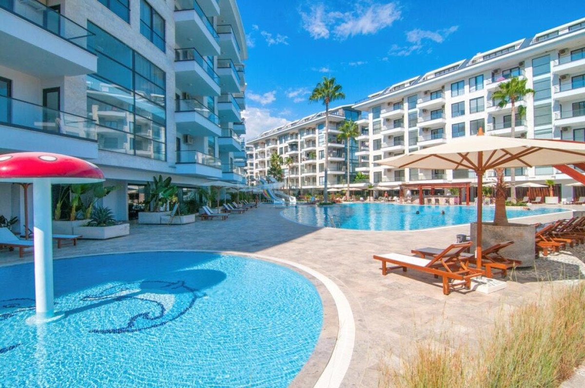 1+1 Apartment for Sale Kestel Aqua Residence