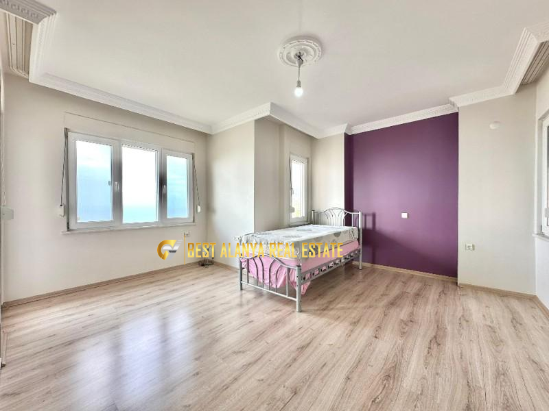 ALANYA BEKTAŞ MAHALLESİ SATILIK FULL EŞYALI 3+1 MÜSTAKİL VİLLA DENİZ MANZARALI