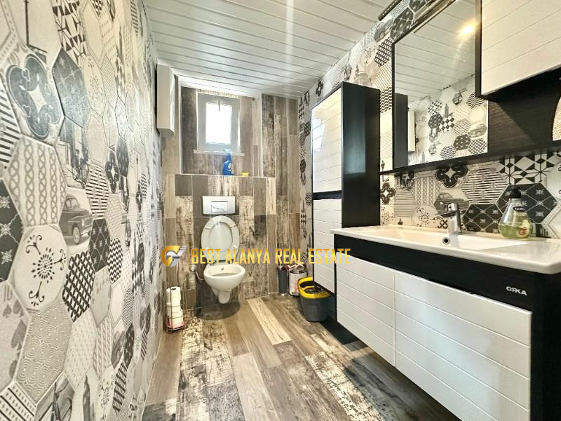 ALANYA BEKTAŞ MAHALLESİ SATILIK FULL EŞYALI 3+1 MÜSTAKİL VİLLA DENİZ MANZARALI