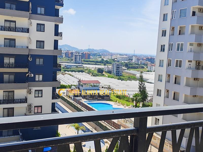 AHM SUNSHINE RESIDENCE SATILIK KISMİ EŞYALI 1+1 DAİRE ALANYA ANTALYA