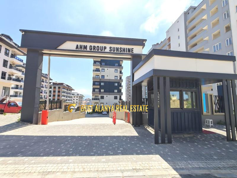 AHM SUNSHINE RESIDENCE SATILIK KISMİ EŞYALI 1+1 DAİRE ALANYA ANTALYA
