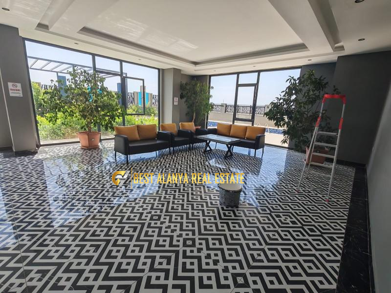AHM SUNSHINE RESIDENCE SATILIK KISMİ EŞYALI 1+1 DAİRE ALANYA ANTALYA