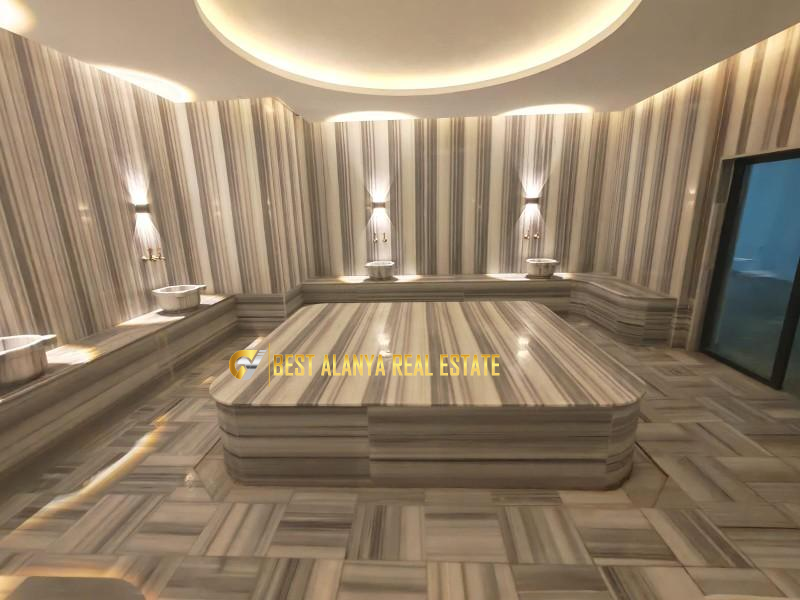AHM SUNSHINE RESIDENCE SATILIK KISMİ EŞYALI 1+1 DAİRE ALANYA ANTALYA