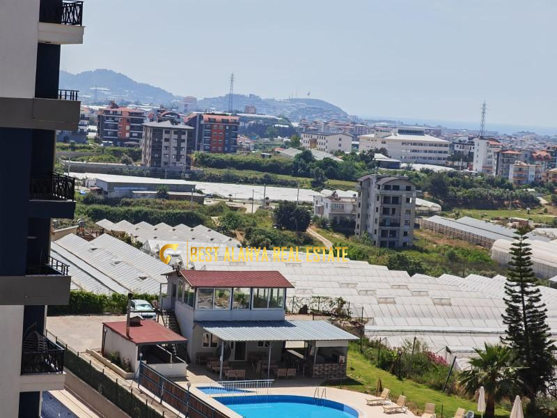 AHM SUNSHINE RESIDENCE SATILIK KISMİ EŞYALI 1+1 DAİRE ALANYA ANTALYA