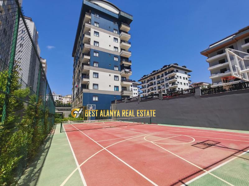 AHM SUNSHINE RESIDENCE SATILIK KISMİ EŞYALI 1+1 DAİRE ALANYA ANTALYA