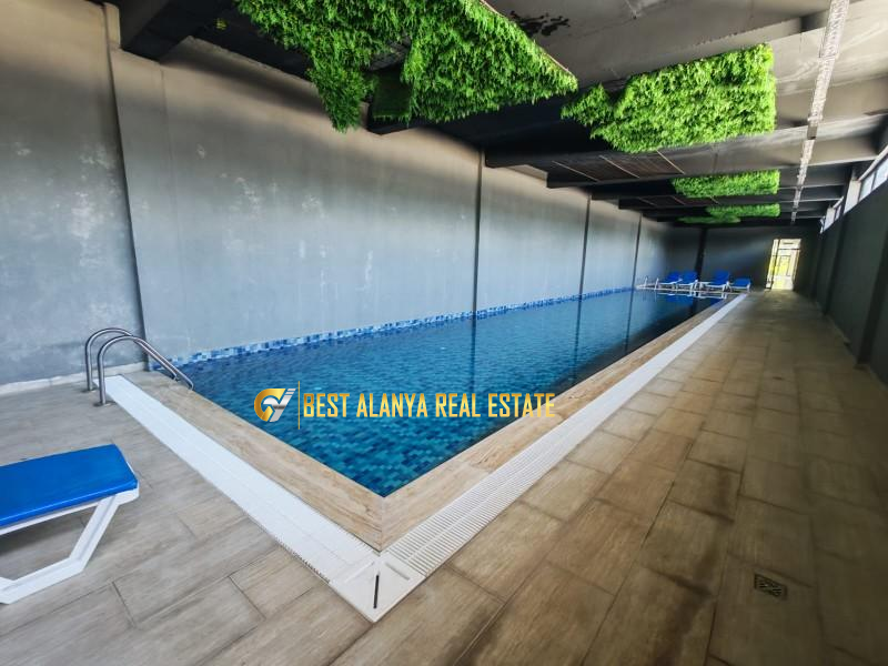 AHM SUNSHINE RESIDENCE SATILIK KISMİ EŞYALI 1+1 DAİRE ALANYA ANTALYA