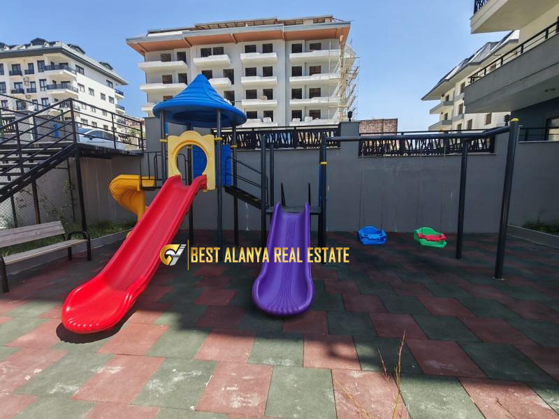 AHM SUNSHINE RESIDENCE SATILIK KISMİ EŞYALI 1+1 DAİRE ALANYA ANTALYA