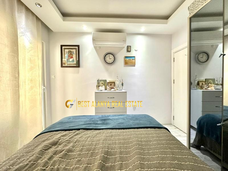 ALANYA OBAGÖL SATILIK FULL EŞYALI 1+1 DAİRE DENİZE 150 METRE
