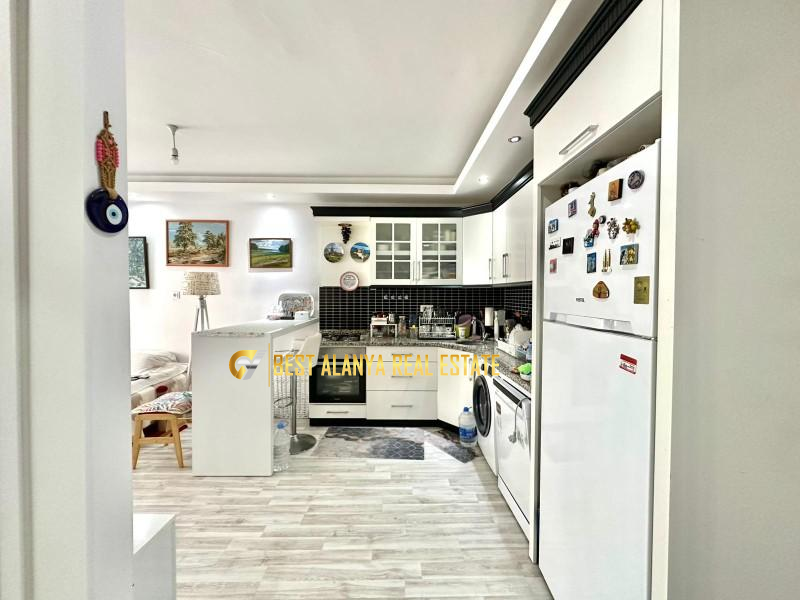 ALANYA OBAGÖL SATILIK FULL EŞYALI 1+1 DAİRE DENİZE 150 METRE