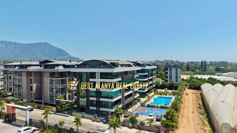 OBA TWINS SATILIK EŞYASIZ 3+1 GENİŞ DAİRE OBA ALANYA ANTALYA
