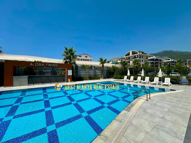 OBA TWINS SATILIK EŞYASIZ 3+1 GENİŞ DAİRE OBA ALANYA ANTALYA