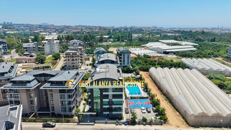 OBA TWINS SATILIK EŞYASIZ 3+1 GENİŞ DAİRE OBA ALANYA ANTALYA