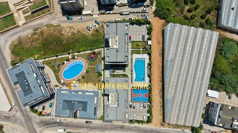 OBA TWINS SATILIK EŞYASIZ 3+1 GENİŞ DAİRE OBA ALANYA ANTALYA