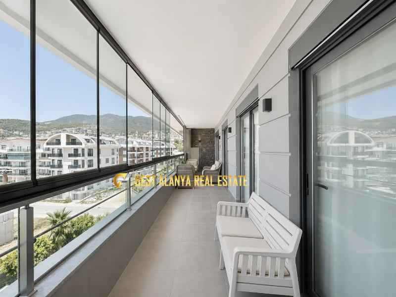 OBA TWINS SATILIK EŞYASIZ 3+1 GENİŞ DAİRE OBA ALANYA ANTALYA