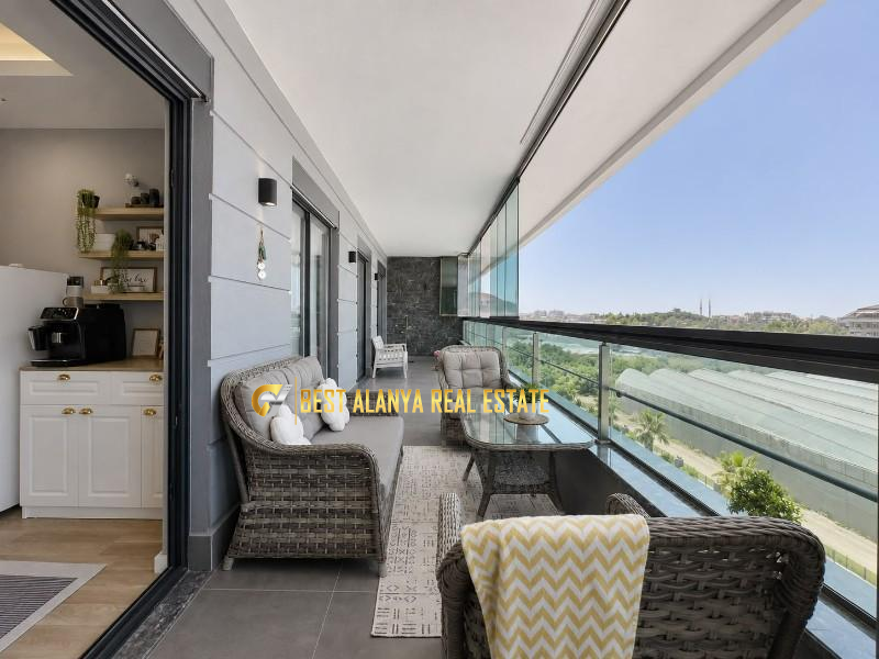 OBA TWINS SATILIK EŞYASIZ 3+1 GENİŞ DAİRE OBA ALANYA ANTALYA