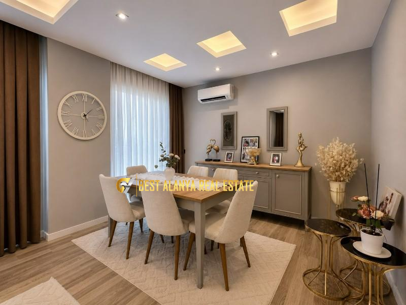 OBA TWINS SATILIK EŞYASIZ 3+1 GENİŞ DAİRE OBA ALANYA ANTALYA
