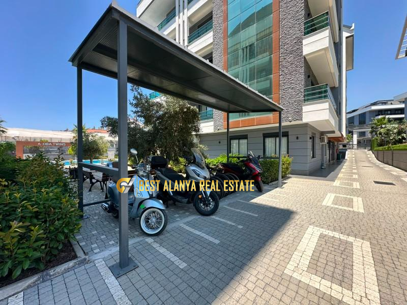 OBA TWINS SATILIK EŞYASIZ 3+1 GENİŞ DAİRE OBA ALANYA ANTALYA