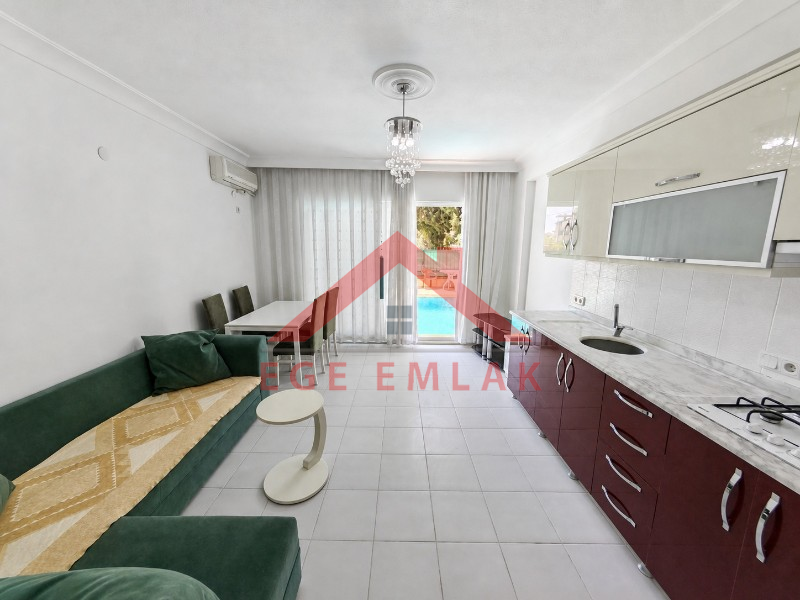 Didim Efeler Sun Gate Sitesi Eşyalı Satılık 1+1 Daire