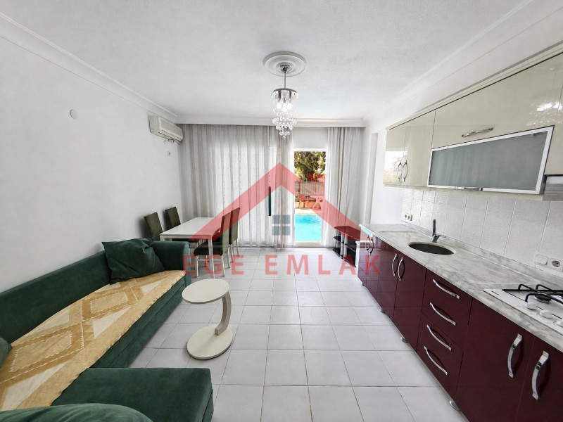 Didim Efeler Sun Gate Sitesi Eşyalı Satılık 1+1 Daire