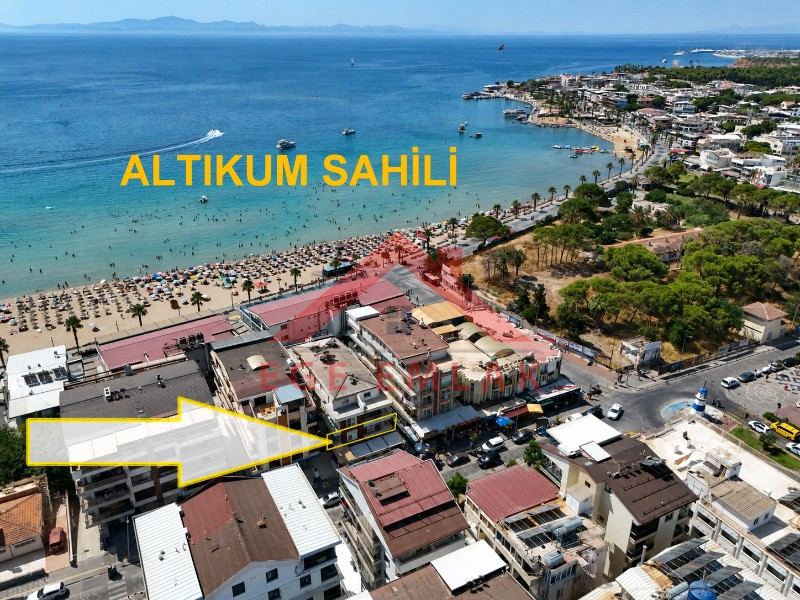 Didim Altınkum Sahile 2. Binada Eşyalı 2+1 Satılık Daire