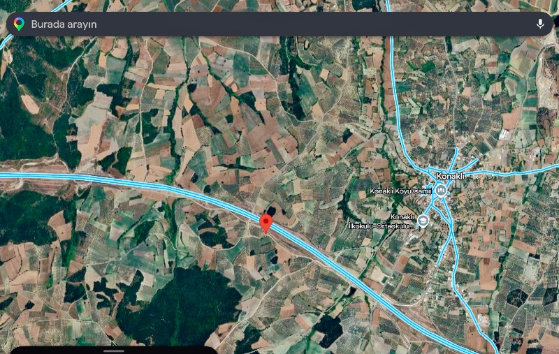 DijitalEmlak’tan Nilüfer Konaklıda Yola cephe Satılık 1.776 m2 Kıymetli Arazi