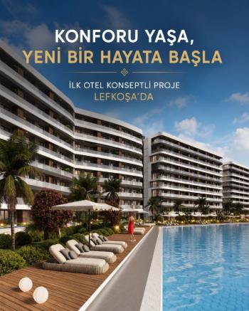 Minareliköyde ( Vinova Lefkoşa Projesi) Satılık Daireler Temmuz 2029 Teslim