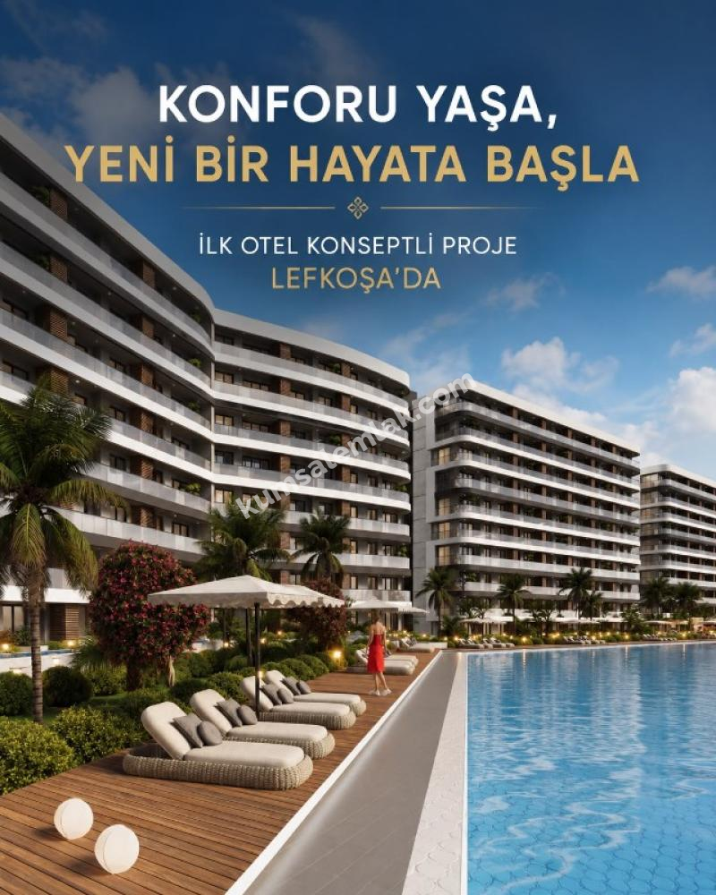 Minareliköyde ( Vinova Lefkoşa Projesi) Satılık Daireler Temmuz 2029 Teslim