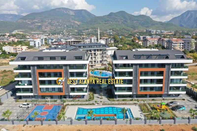 OBA TWINS SATILIK EŞYALI 2+1 DAİRE OBA ALANYA ANTALYA