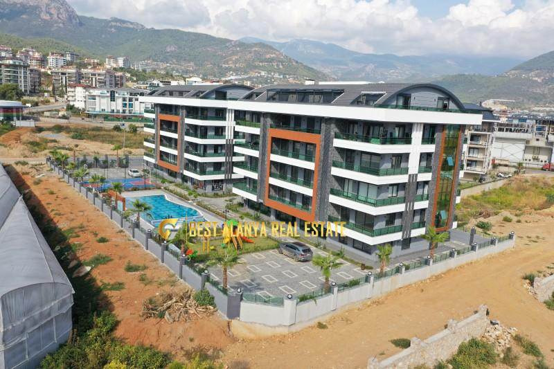 OBA TWINS SATILIK EŞYALI 2+1 DAİRE OBA ALANYA ANTALYA