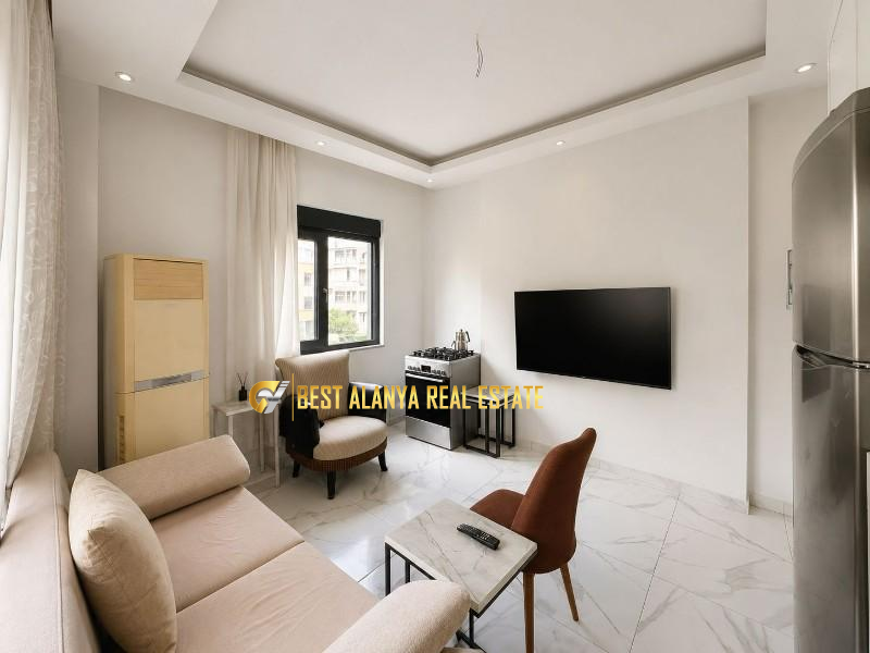 KLEOPATRA SATILIK EŞYALI 2+1 DAİRE FENERCİOĞLU PALACE ALANYA ANTALYA TÜRKİYE