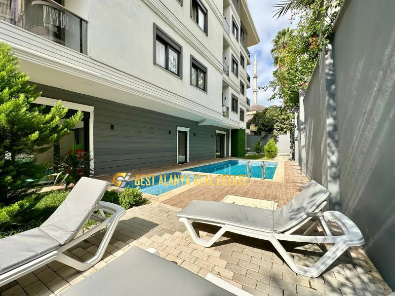 KLEOPATRA SATILIK EŞYALI 2+1 DAİRE FENERCİOĞLU PALACE ALANYA ANTALYA TÜRKİYE