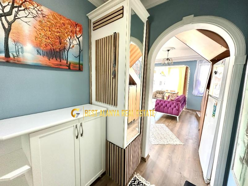 ALANYA SATILIK KALE MANZARALI EŞYALI 2+1 DUBLEKS DAİRE METO RESIDENCE ANTALYA TÜRKİYE