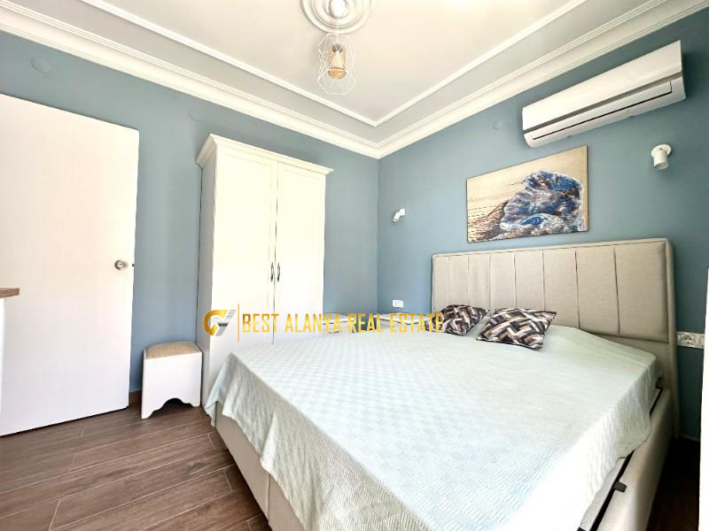 ALANYA SATILIK KALE MANZARALI EŞYALI 2+1 DUBLEKS DAİRE METO RESIDENCE ANTALYA TÜRKİYE