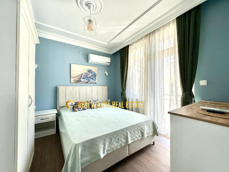 ALANYA SATILIK KALE MANZARALI EŞYALI 2+1 DUBLEKS DAİRE METO RESIDENCE ANTALYA TÜRKİYE