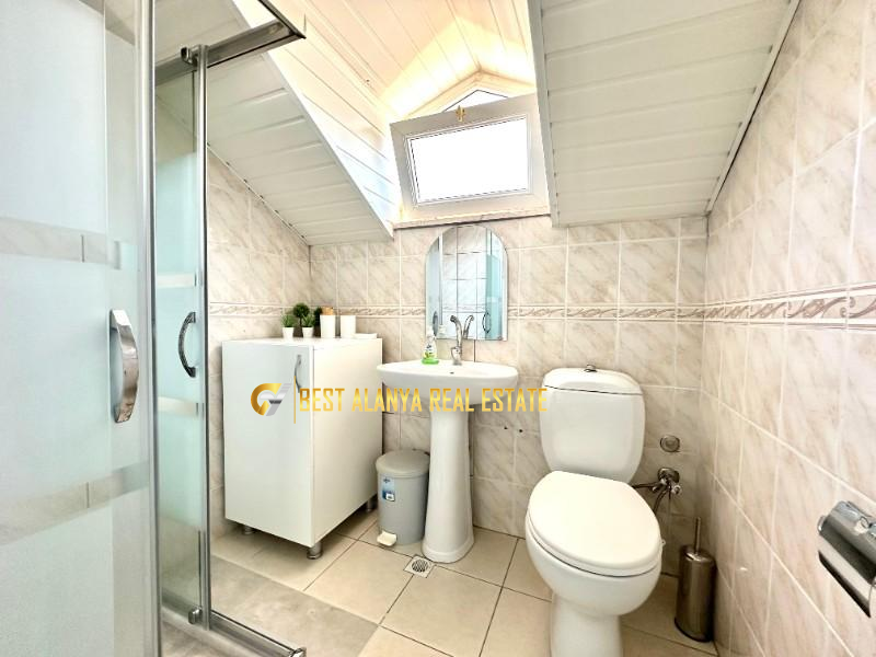 ALANYA SATILIK KALE MANZARALI EŞYALI 2+1 DUBLEKS DAİRE METO RESIDENCE ANTALYA TÜRKİYE