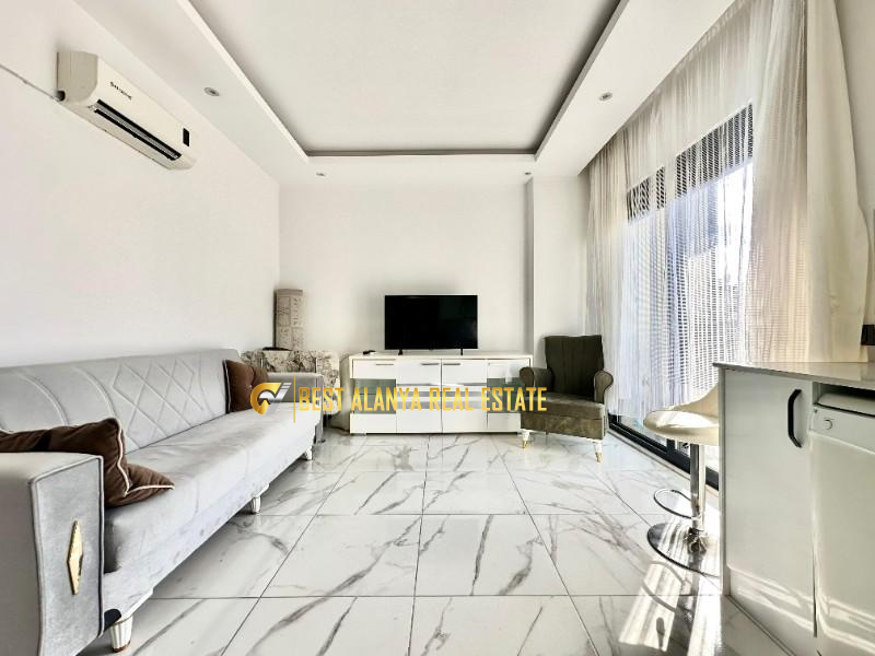 KIZLARPINARI SATILIK EŞYALI 1+1 DAİRE ALANYA ANTALYA TÜRKİYE
