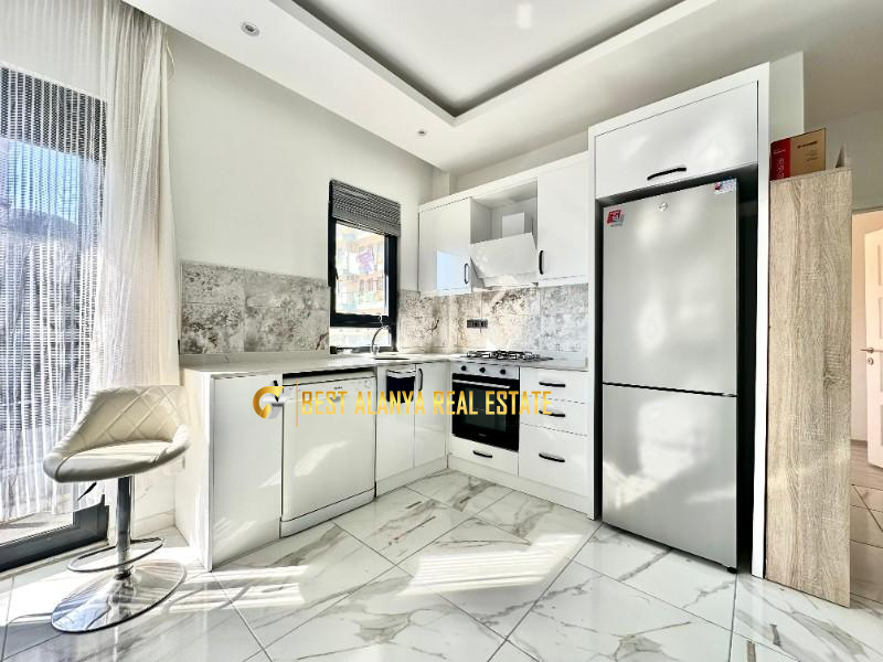 KIZLARPINARI SATILIK EŞYALI 1+1 DAİRE ALANYA ANTALYA TÜRKİYE