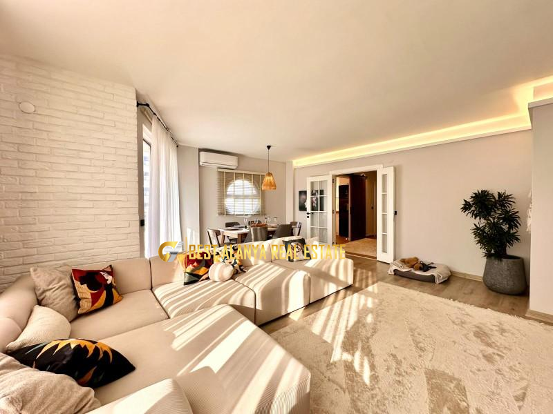 KESTEL SATILIK LÜKS EŞYALI 4+1 BAHÇE DUBLEKS DAİRE ALANYA ANTALYA TÜRKİYE