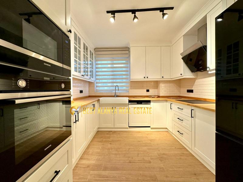KESTEL SATILIK LÜKS EŞYALI 4+1 BAHÇE DUBLEKS DAİRE ALANYA ANTALYA TÜRKİYE